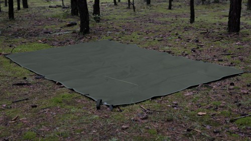 Uniwersalna Płachta Outdoorowa Piran XL Olive 215×145 cm