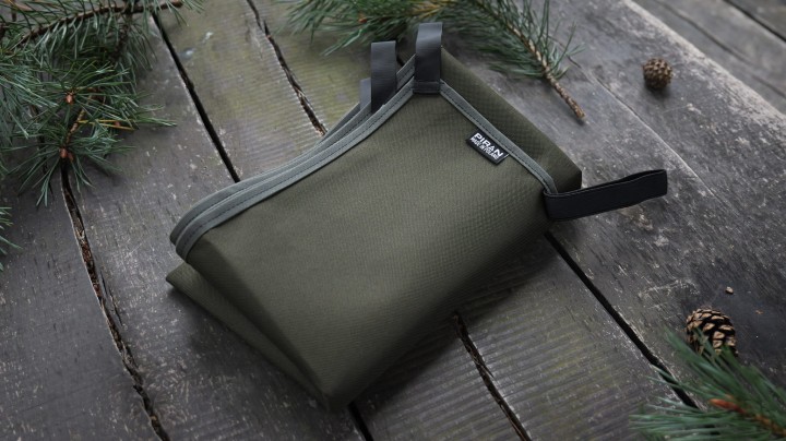 Uniwersalna Płachta Outdoorowa Piran Long Olive 215×70 cm