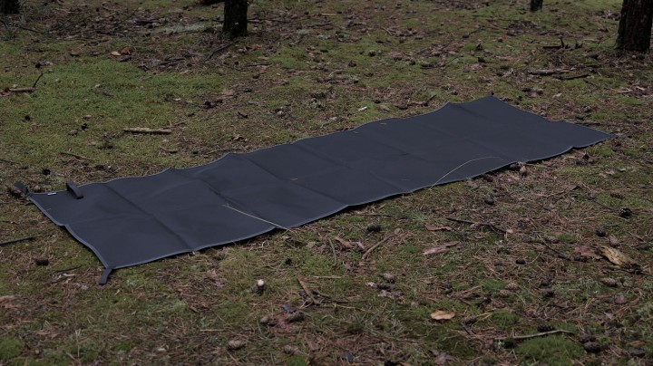 Uniwersalna Płachta Outdoorowa Piran Long Black 215×70 cm