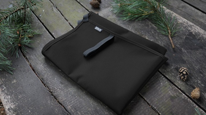 Uniwersalna Płachta Outdoorowa Piran Long Black 215×70 cm