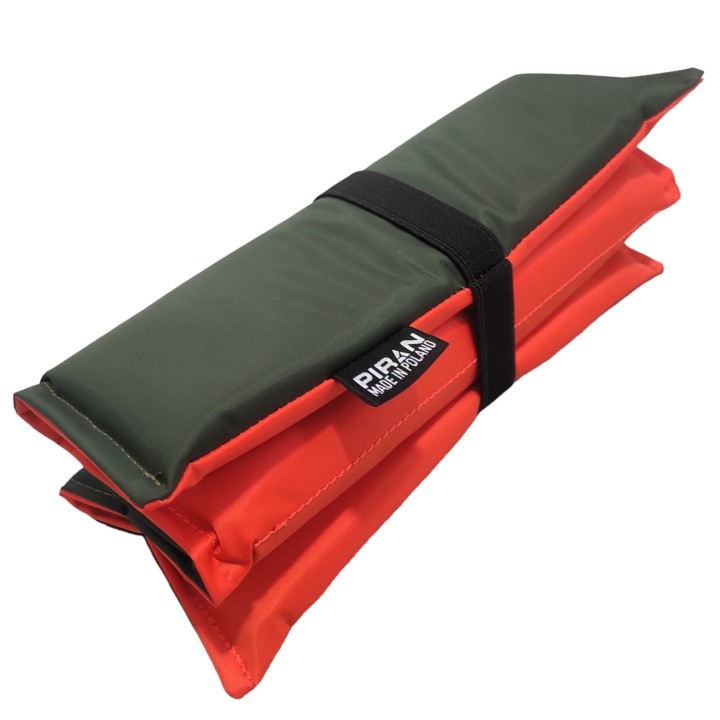 Mata Do Siedzenia Piran Hunter Pad – Olive/Blaze Orange