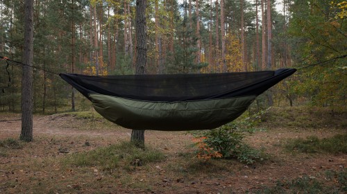 Podpinka hamakowa TigerWood Underquilt Olive/Rescue 4.0 230 x 130 cm