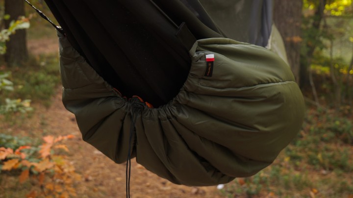 Podpinka hamakowa TigerWood Underquilt Olive/Rescue 2.0 200 x 130 cm