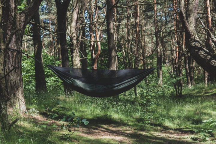 Hamak Lekki Ważka V2 z Moskitierą Zielony Long 350 cm Single Zip