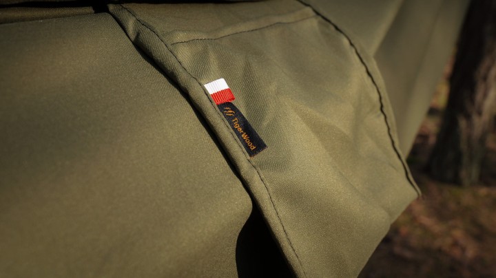 Hamak Obozowy TigerWood Niedźwiedź Olive Double Zip