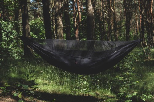 Hamak Obozowy TigerWood Niedźwiedź Czarny Pocket XL