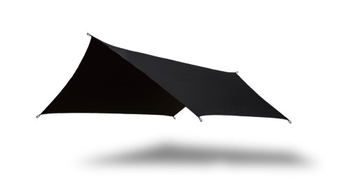 Płachta Biwakowa Tarp Halare Drop Black