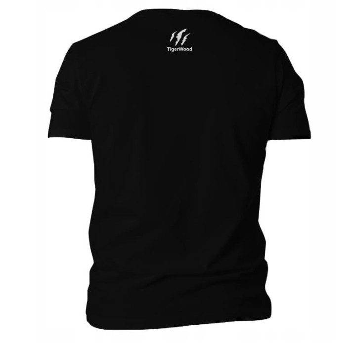 Koszulka T-shirt TigerWood Róża Wiatrów Czarna