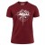 Koszulka T-shirt TigerWood Róża Wiatrów Bordowa