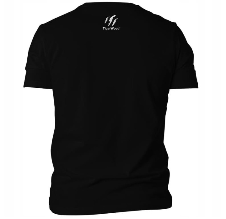 Koszulka Męska T-shirt TigerWood Bushcraft Evolution Czarna