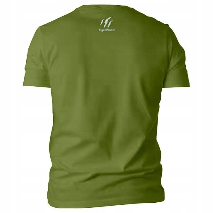 Koszulka Męska T-shirt TigerWood Bushcraft Evolution Oliwkowa