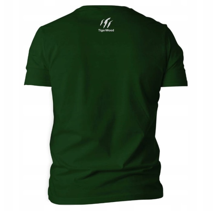 Koszulka Męska T-shirt TigerWood Bushcraft Evolution Zielona