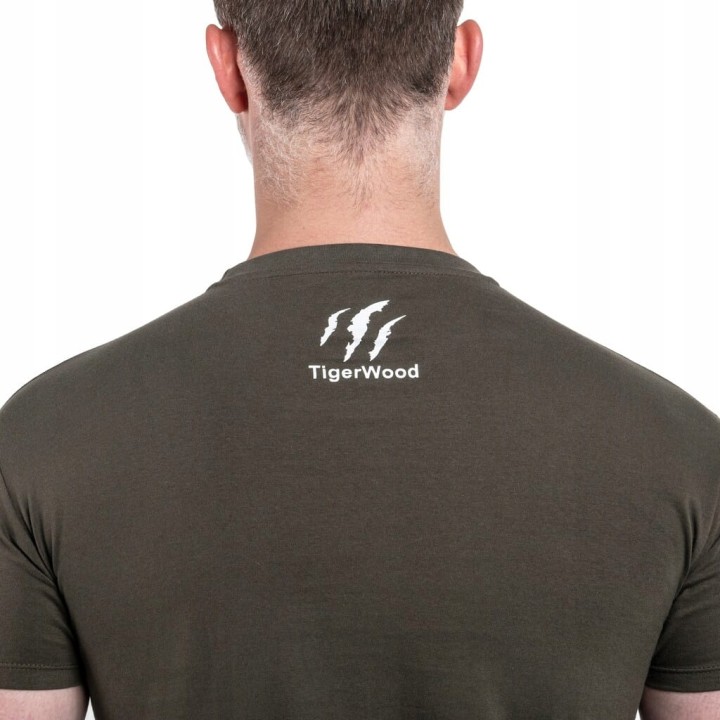 Koszulka Męska T-shirt TigerWood Punisher Khaki