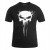 Koszulka Męska T-shirt TigerWood Punisher Czarna