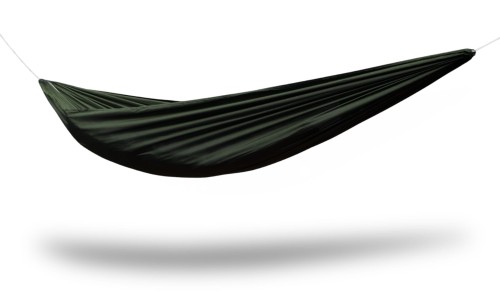 Hamak turystyczny bez moskitiery Halare Tur w kolorze Olive z Whoopie Slings