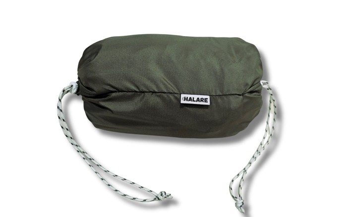 Hamak z Moskitierą Halare Tarpan Olive Double Bottom z kieszenią na materac lub karimatę