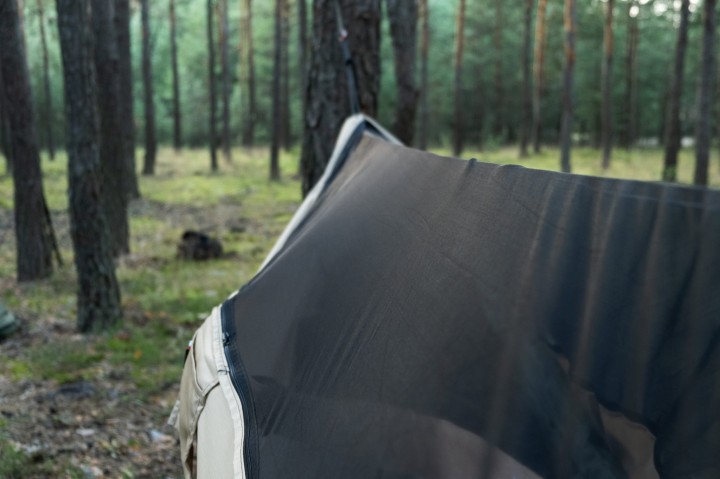 Hamak Kempingowy TigerWood Bizon z Moskitierą Desert Long 350 cm