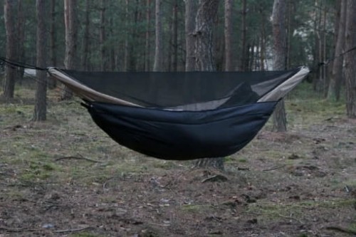 Podpinka hamakowa TigerWood Underquilt Marra 4.0 Black 230 cm