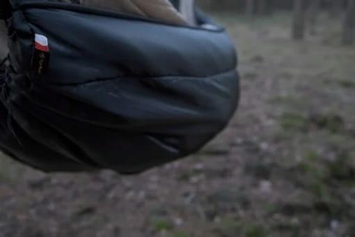 Podpinka hamakowa TigerWood Underquilt Marra 4.0 Black 230 cm