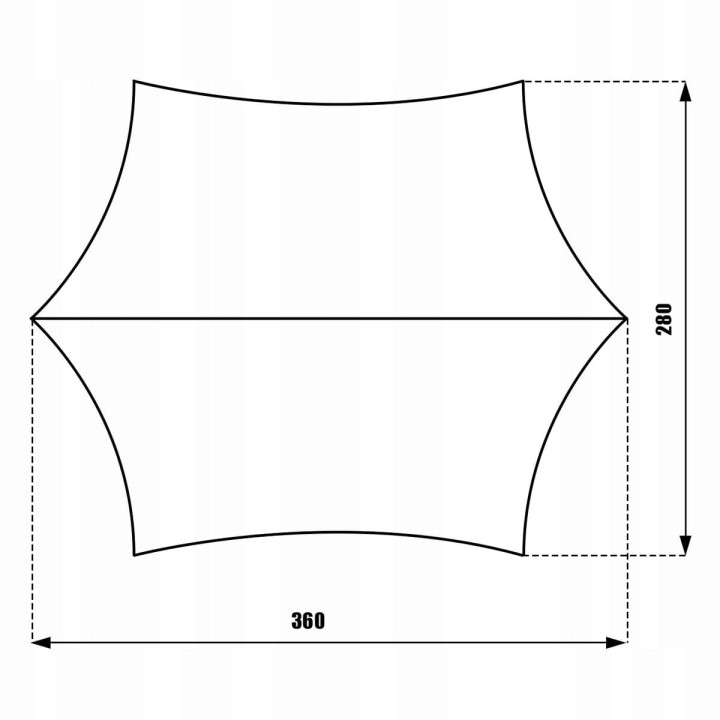 Termo Tarp StingRay 3,6 x 2,8 - Black