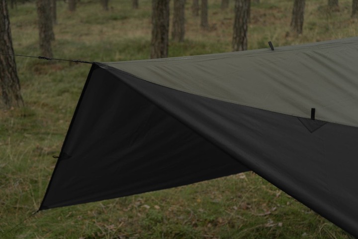 TigerWood T2 Tarp 3×4 m Olive/Black
