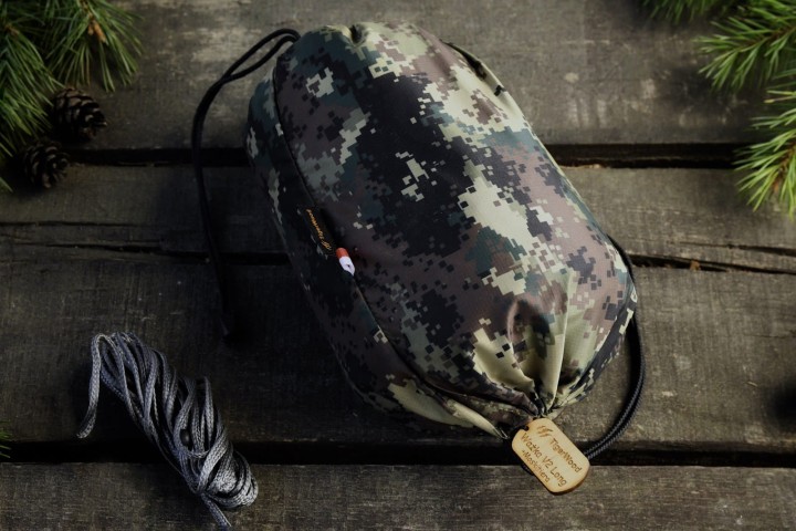 Hamak TigerWood Lekki Ważka V2 Camo – z Moskitierą Single Zip