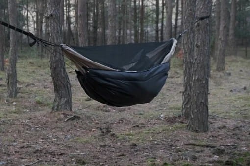 Podpinka hamakowa TigerWood Underquilt Marra 2.0 Black 200 cm