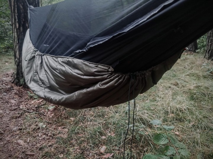 Podpinka hamakowa TigerWood Underquilt Marra 2.0 Olive 200 cm