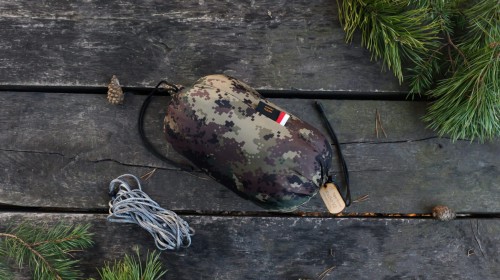 Hamak TigerWood Ważka V2 Camo z Moskitierą Long 350 cm Pocket