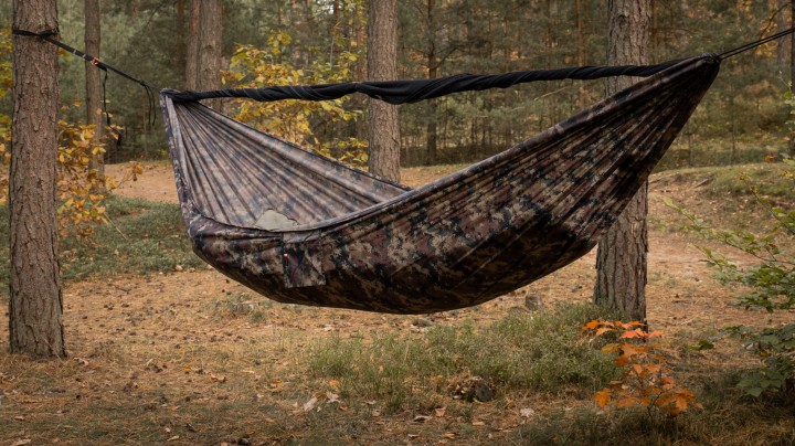 Hamak TigerWood Ważka V2 Camo  z Moskitierą Double Zip