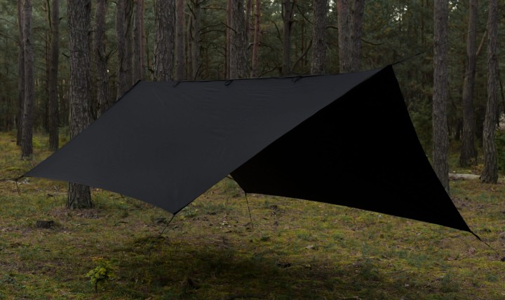 TigerWood T2 Tarp StingRay 3,6 x 2,8 - Black/Black
