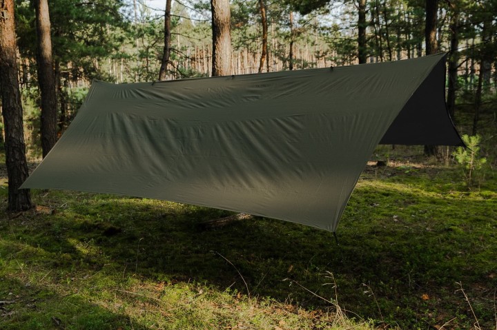 TigerWood T2 Tarp StingRay 3,6 x 2,8 - Olive/Black