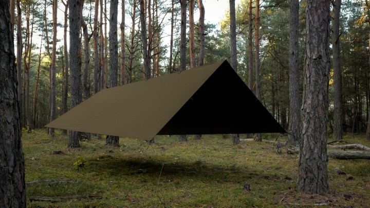 TigerWood T2 Tarp 3×4 m Khaki/Black